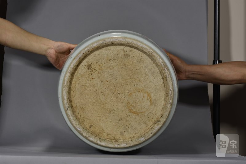 清光绪 金品卿风格浅绛彩桃李鹦鹉图画缸 - 图7